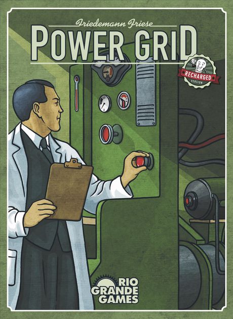 Power Grid Recharged Board Game - WiredVillage Games - Rio Grande Games